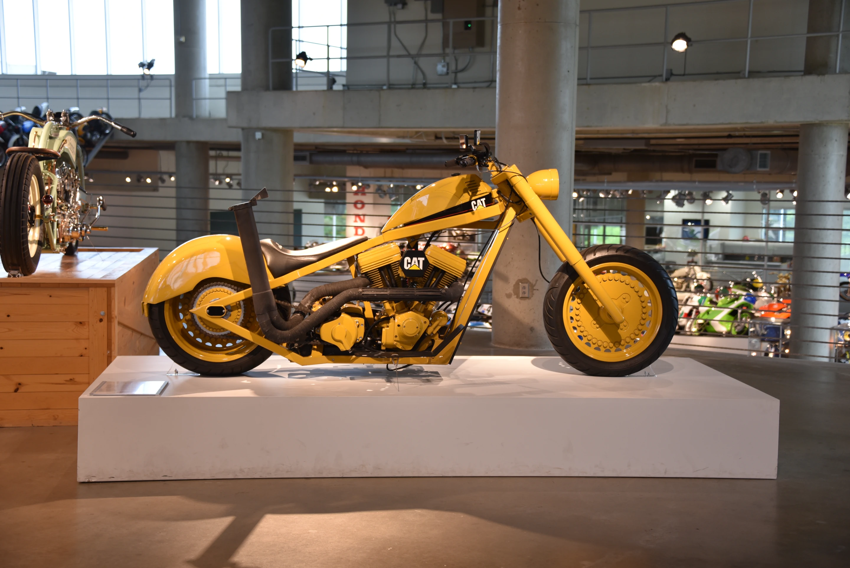 2005 Orange County Choppers "Cat Bike" built for the Caterpillar Company