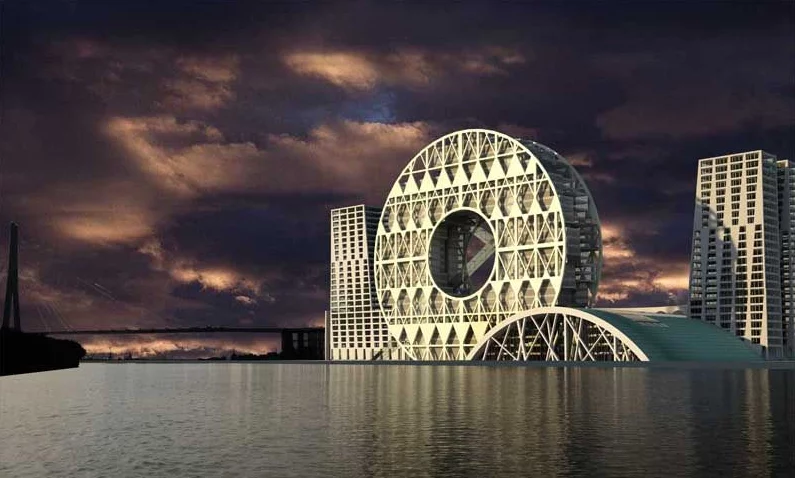 Artist's rendering of the GDPE project