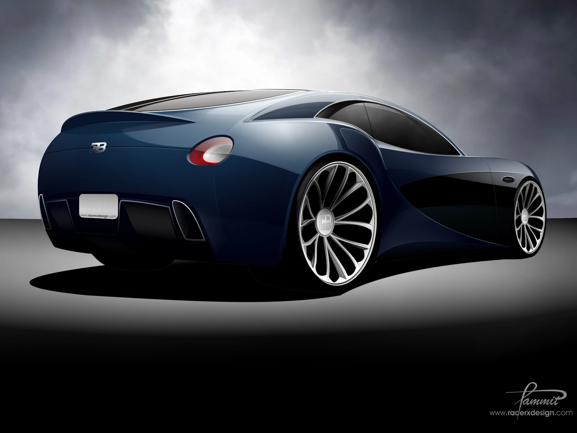 Reuben Zammit's RacerX Bugatti Type 12-2 concept design