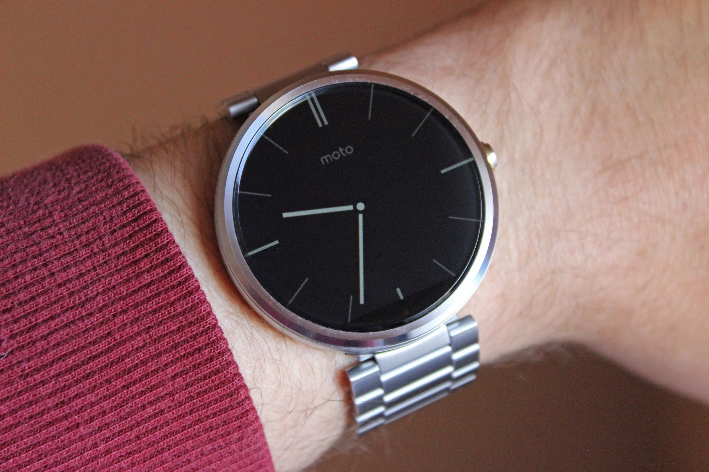 Moto 360 (Photo: Will Shanklin/Gizmag.com)