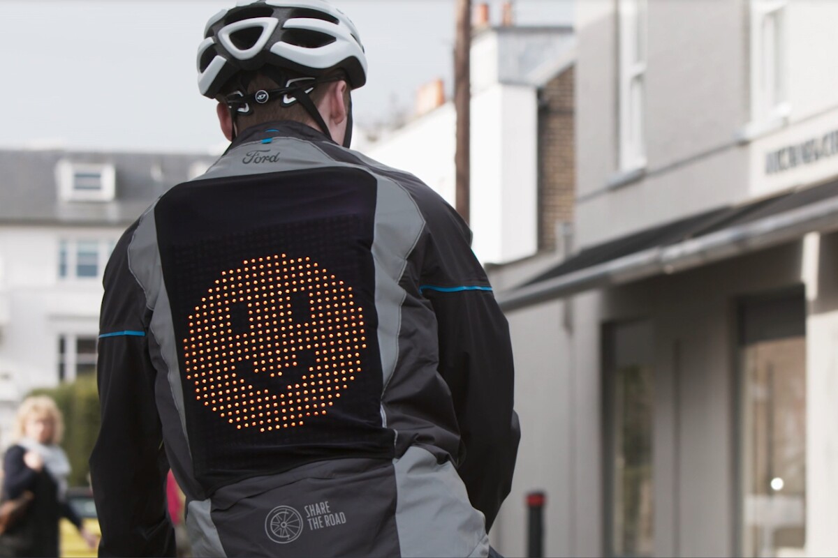 Ford Attempts to Bridge the Driver/Cyclist Gap, with Its Emoji Jacket