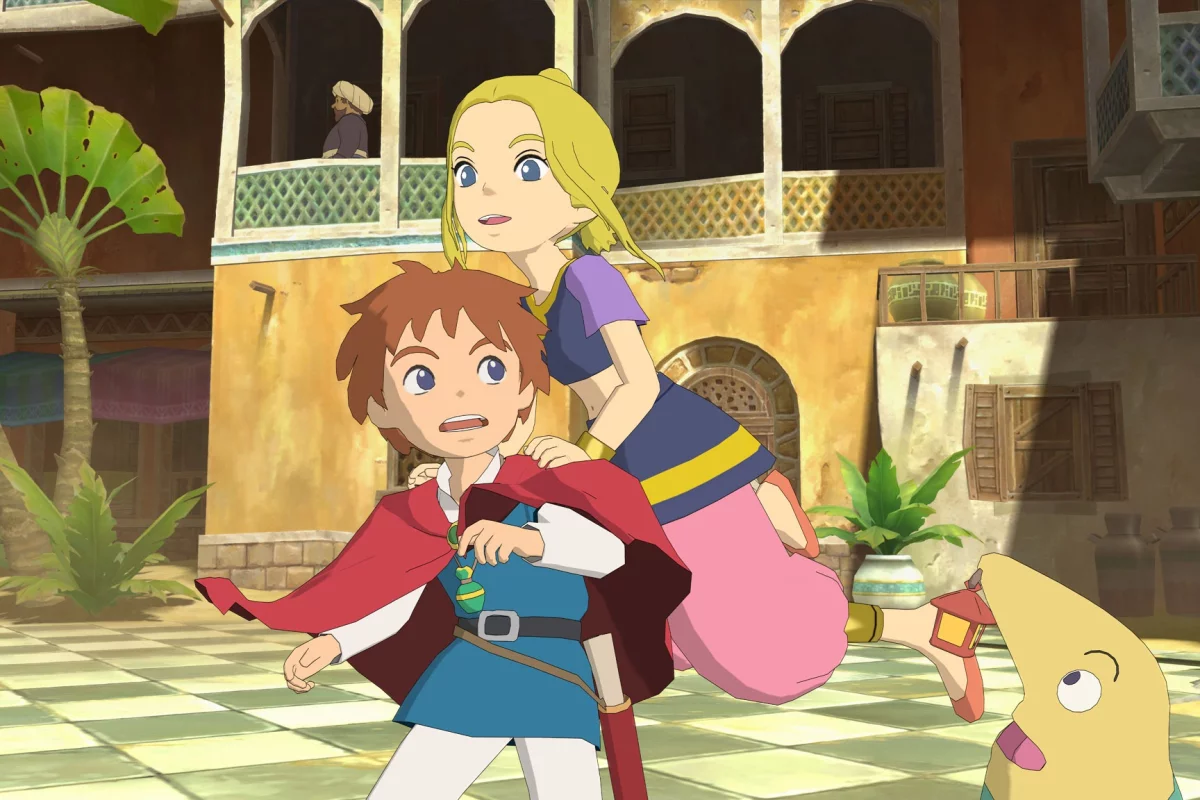 Level-5's Ni no Kuni: The Wrath of the White Witch successfully recreates the hand-drawn look of Studio Ghibli's animated films in-game