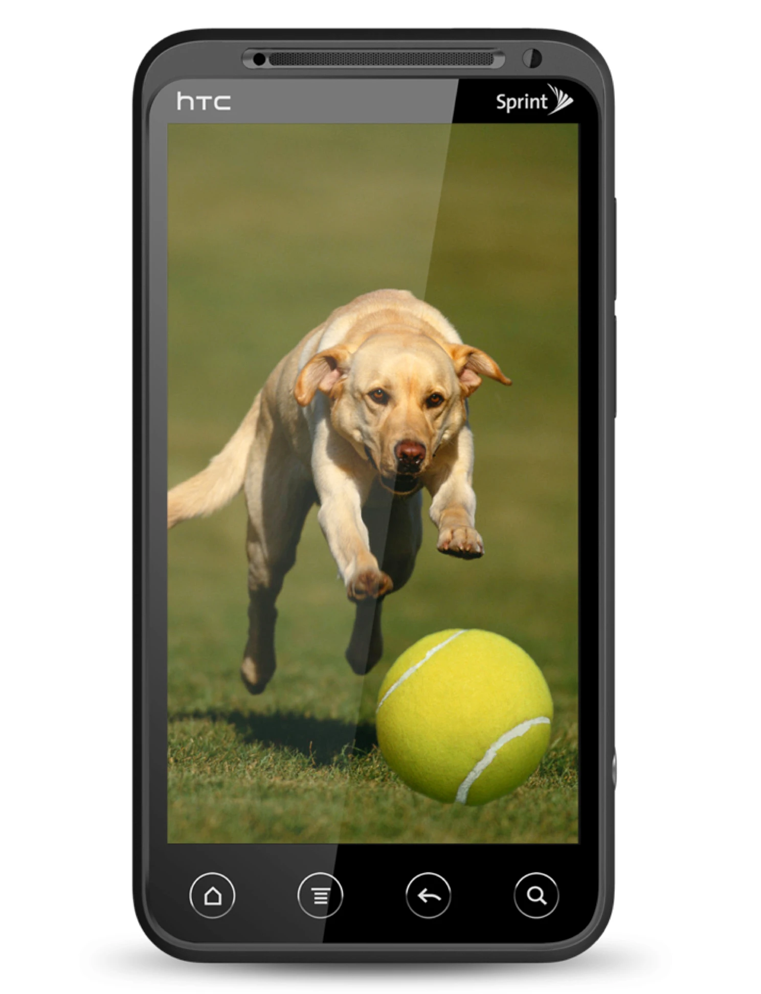 The HTC EVO 3D smartphone