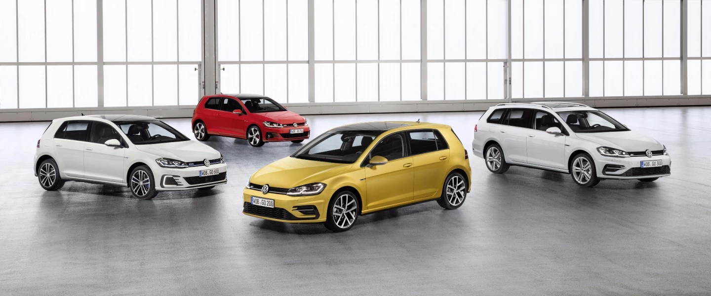 The refreshed Volkswagen Golf family