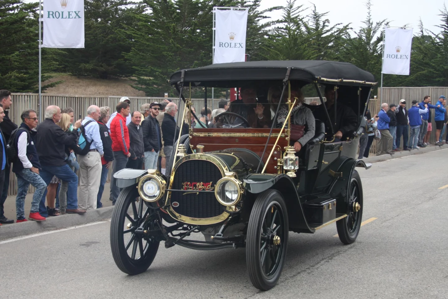 The winner of the Ansel Adams Award and second place in Class A (Antique) was this 1910 Pope-Hartford Model T 5 Passenger Touring, owned by Gary & Sheryl Hunter, Arcadia, California
