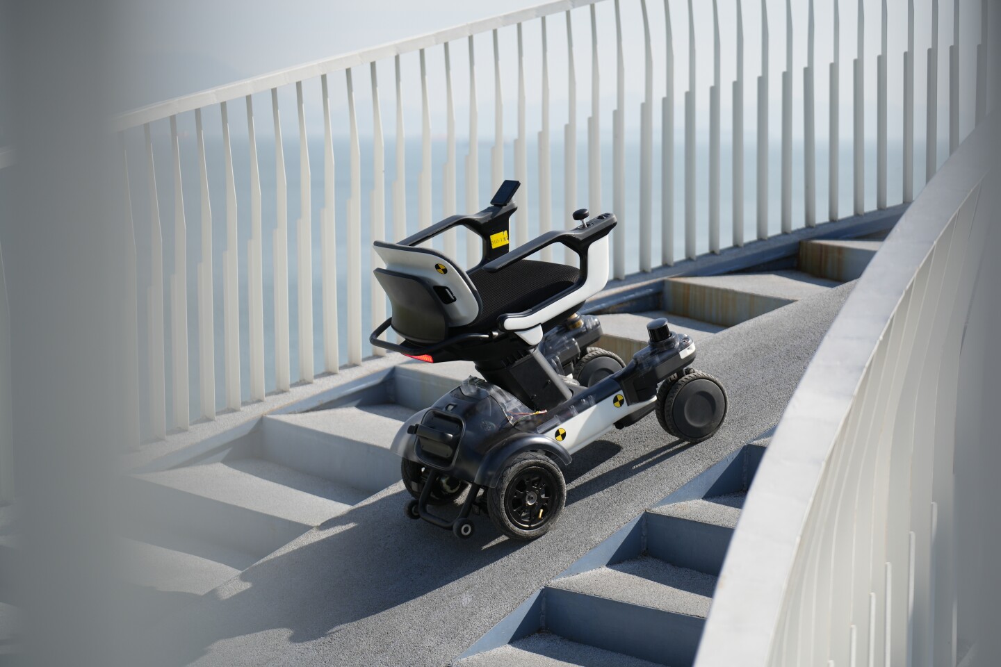 The developers promise plenty of gradient-climbing torque available from the four wheel motors