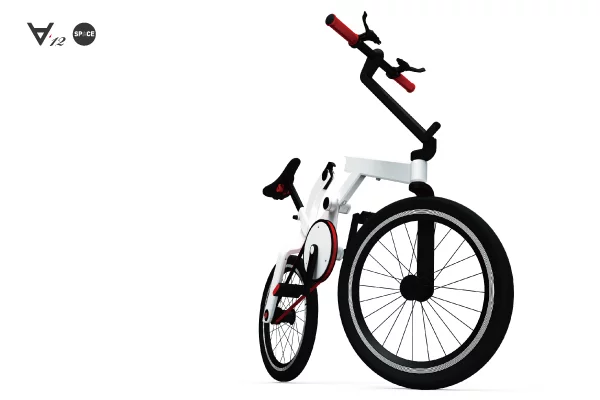 When folded, SPACE can be pulled for easier transportation