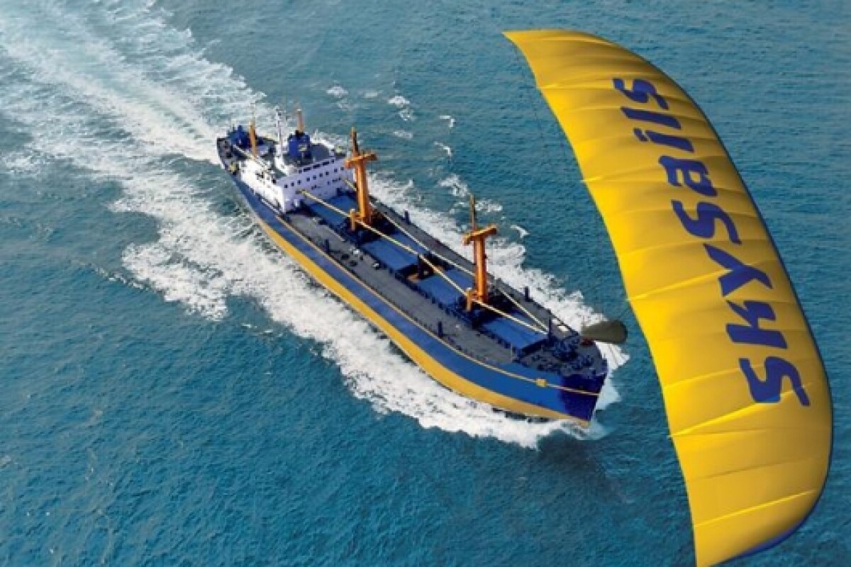 Innovative new sail kite system could halve maritime diesel usage