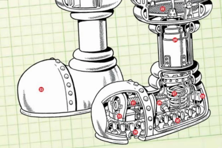 A student paper has concluded that battery-powered trousers allowing people to walk on vertical surfaces are feasible (Image: University of Leicester)