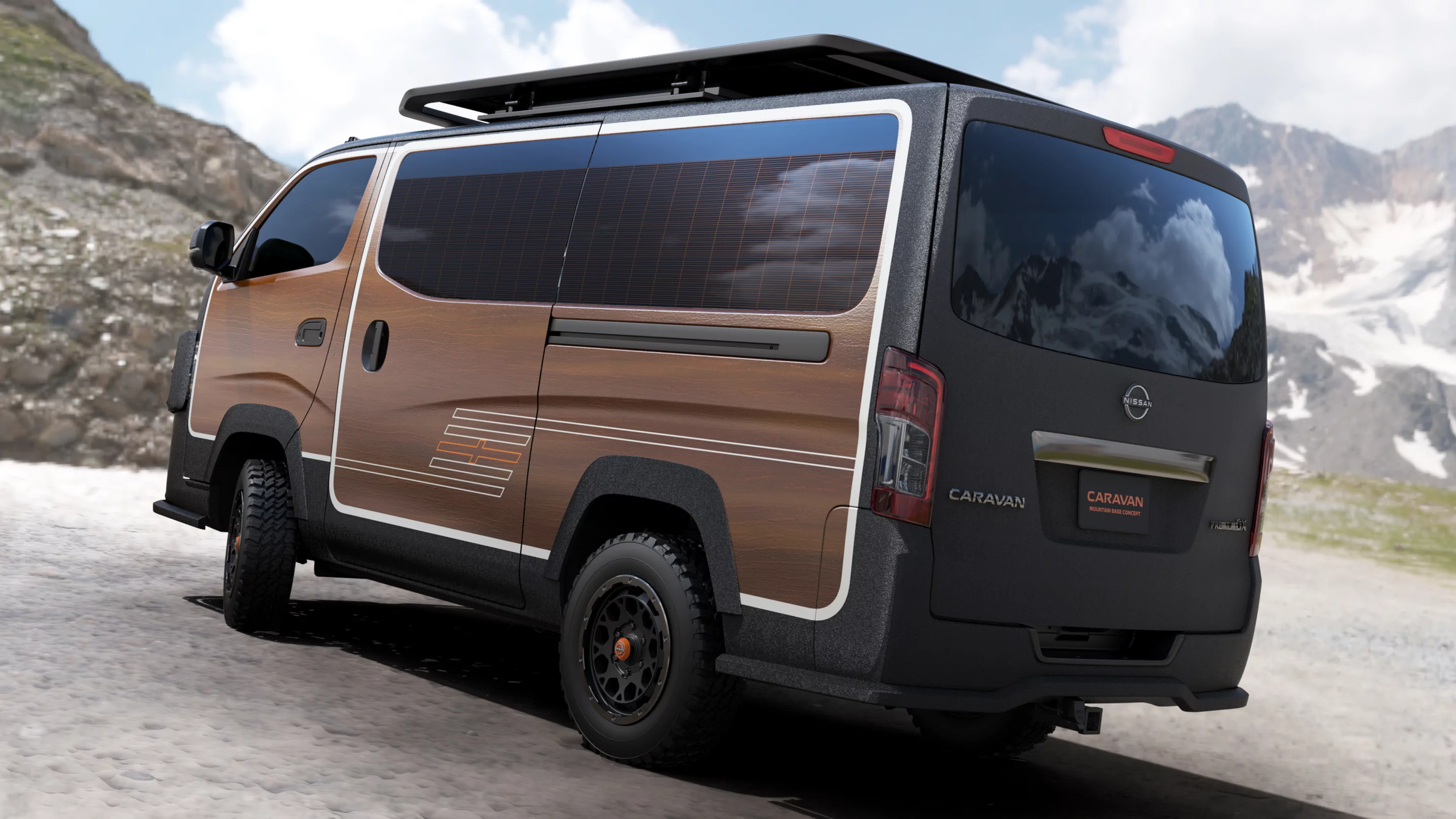 The Mountain Base Concept isn't the most rugged adventure van out there, but it does look capable of finding remote trails and mountain passes