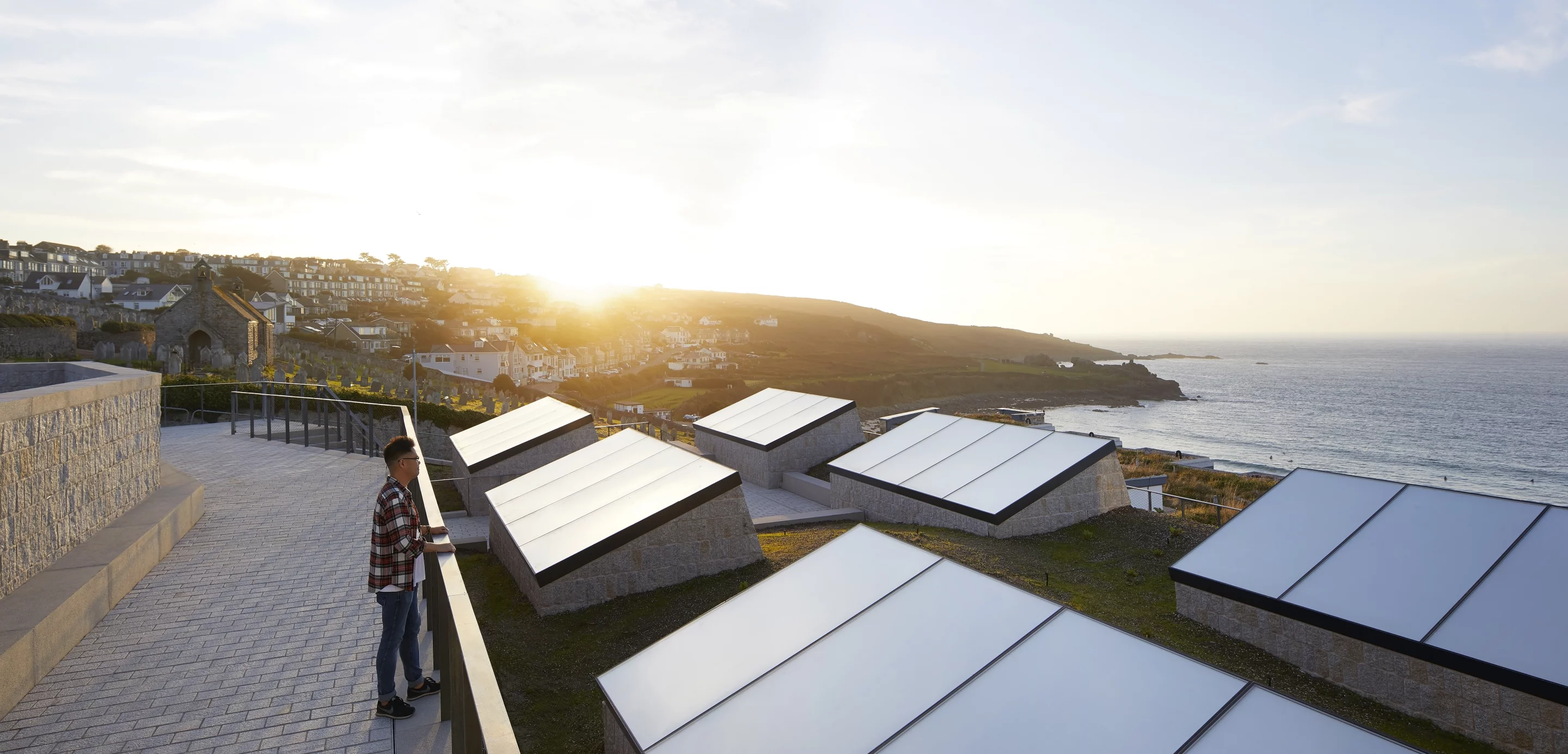 New Tate St Ives, by Jamie Fobert Architects with Evans & Shalev, has been shortlisted for the 2019 RIBA Stirling Prize