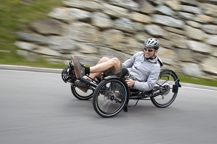 The S-Pedelec model boasts speeds of up to 28 mph (45 km/h)
