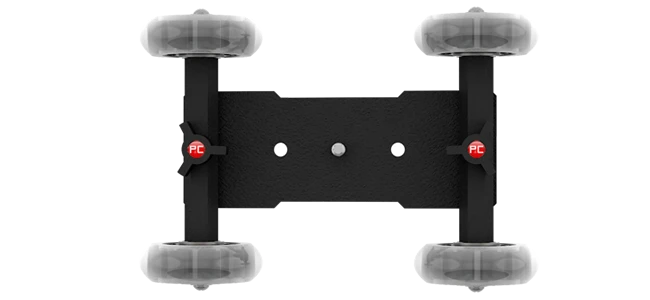 The Pico Flex Dolly allows low-budget film-makers to execute smooth tracking shots