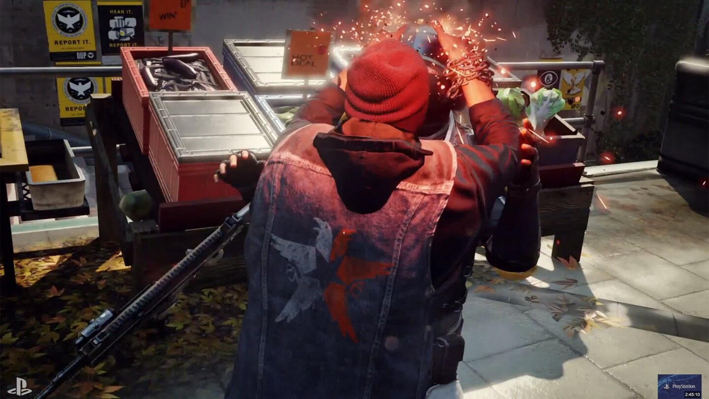 Infamous Second Son will be launching in Q1 2014