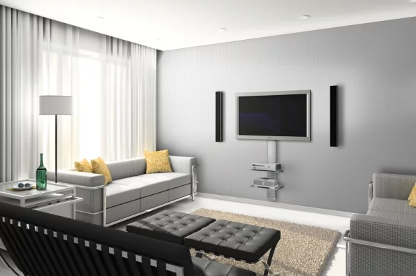 The Atdec Telehook TH-AN-CM is a slim profile cable management solution that reduces visual clutter and holds up to four shelves