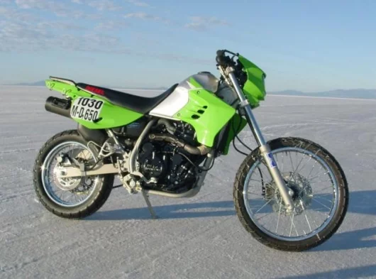 The bike was officially timed by the AMA at 85.466mph, giving it the World record for a motorcycle with diesel engine.