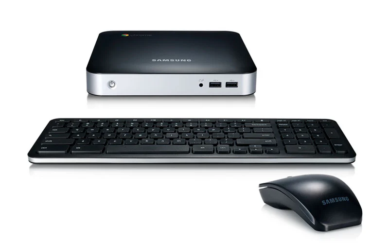 The optional mouse and keyboard add-on pack for the Chromebox