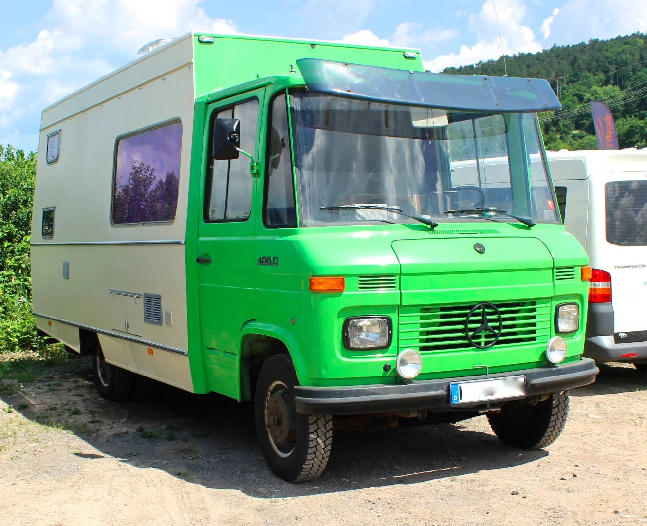 Another big Mercedes camping bus