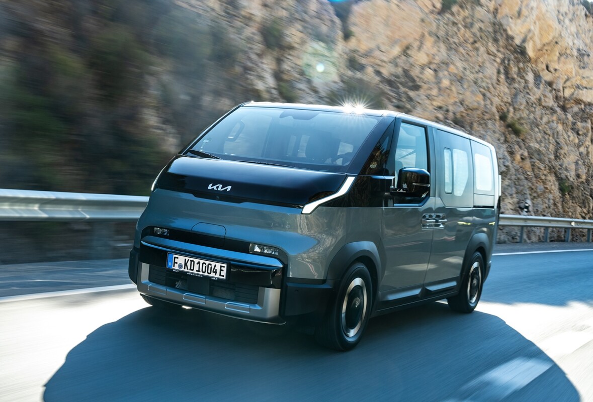 Kia's 1st tiny camper van rolls out in slick, IKEA-like setup from USA