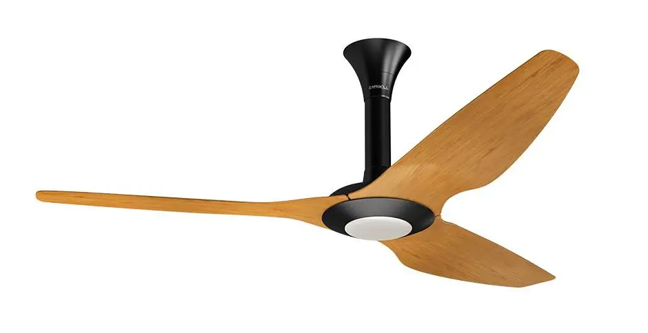 Like a conventional ceiling fan, Haiku also doubles as a lighting solution