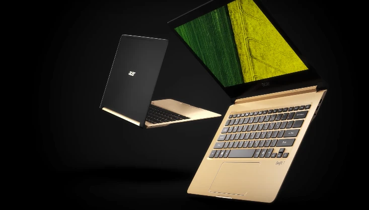 The Acer Swift 7 is less than 1 cm thick