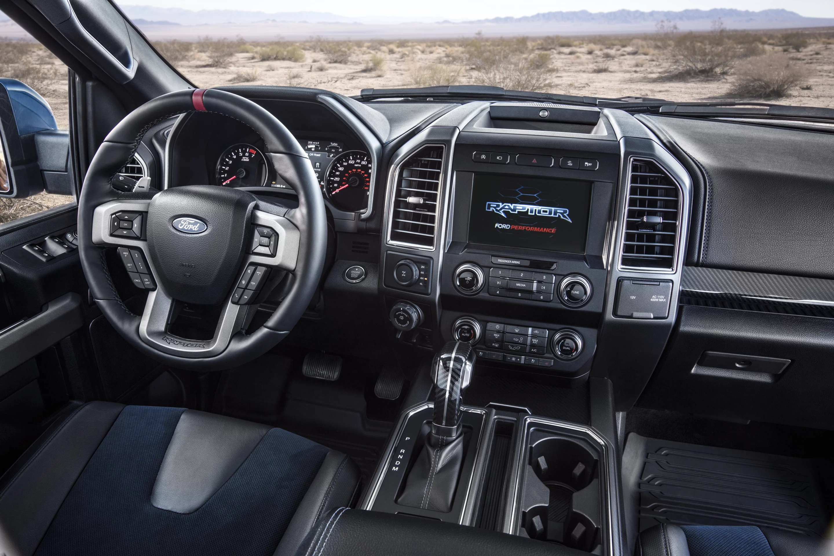 Inside the 2019 Ford F-150 Raptor