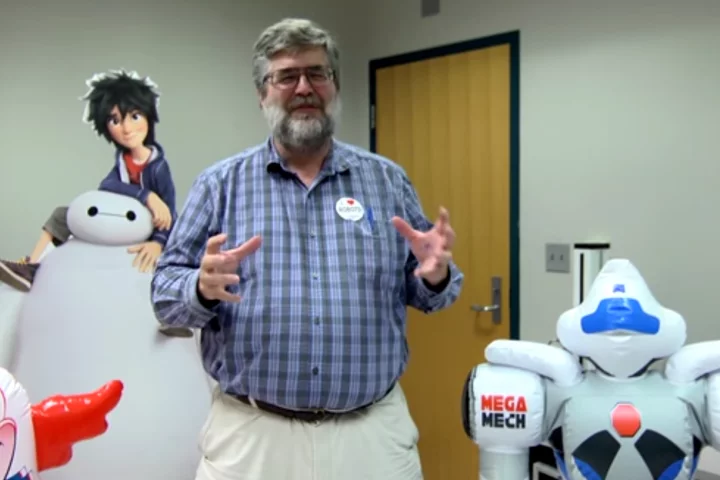 Professor Atkeson and his team are working on soft robots to act as caregivers