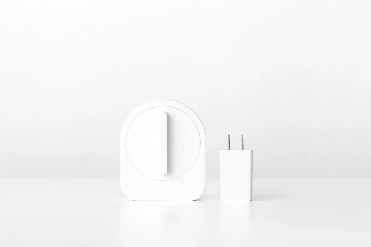 An additional Wi-Fi module can be plugged into a wall outlet close to the door to connect Sesame to your home network