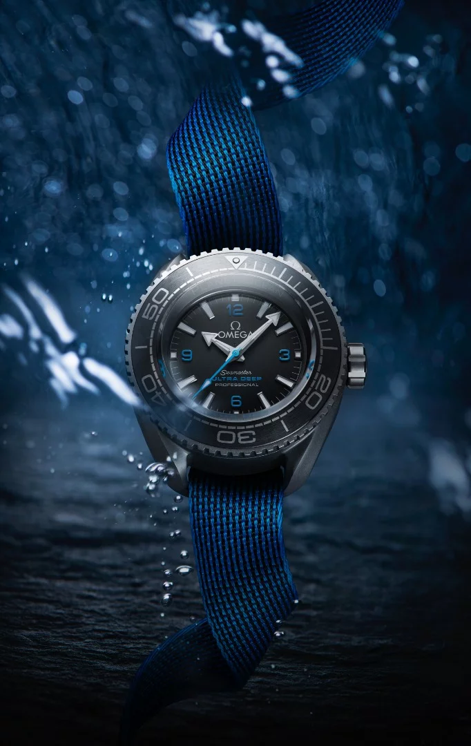 The Omega Seamaster Planet Ocean Ultra Deep Professional is rated to 15,000 m