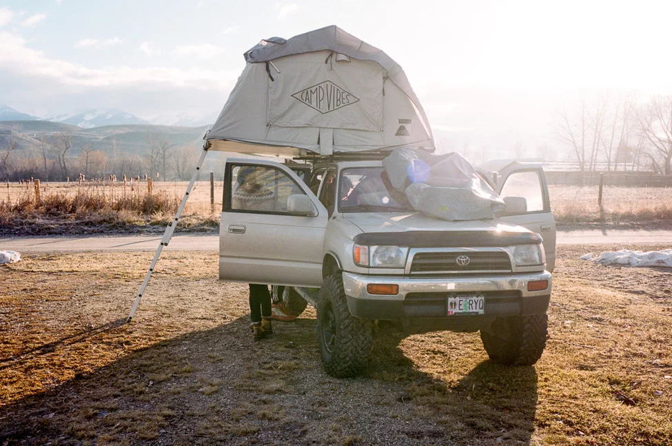 The Poler Le Tente turns the average van or SUV into a light camper