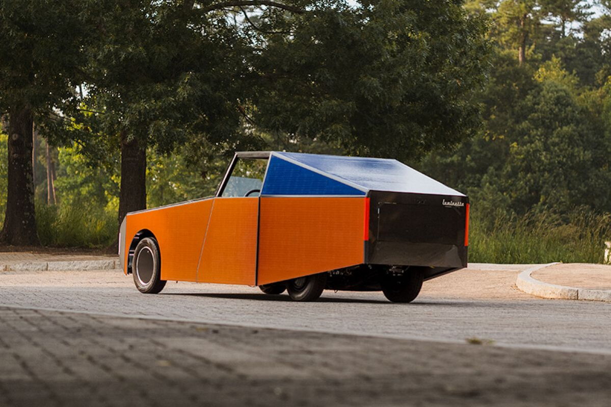 BMW's weird Minecraft-like car harvests more energy than it uses