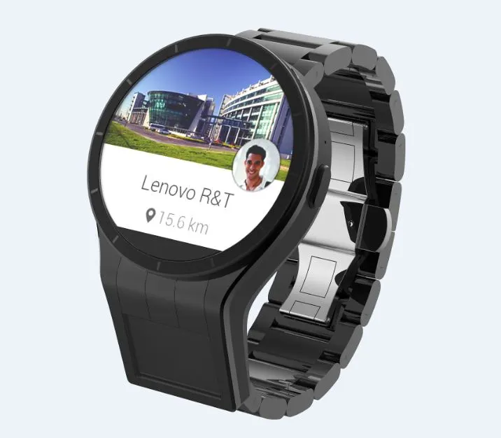 Lenovo's Magic View smart watch concept features an additional screen described as a "virtual interactive display"