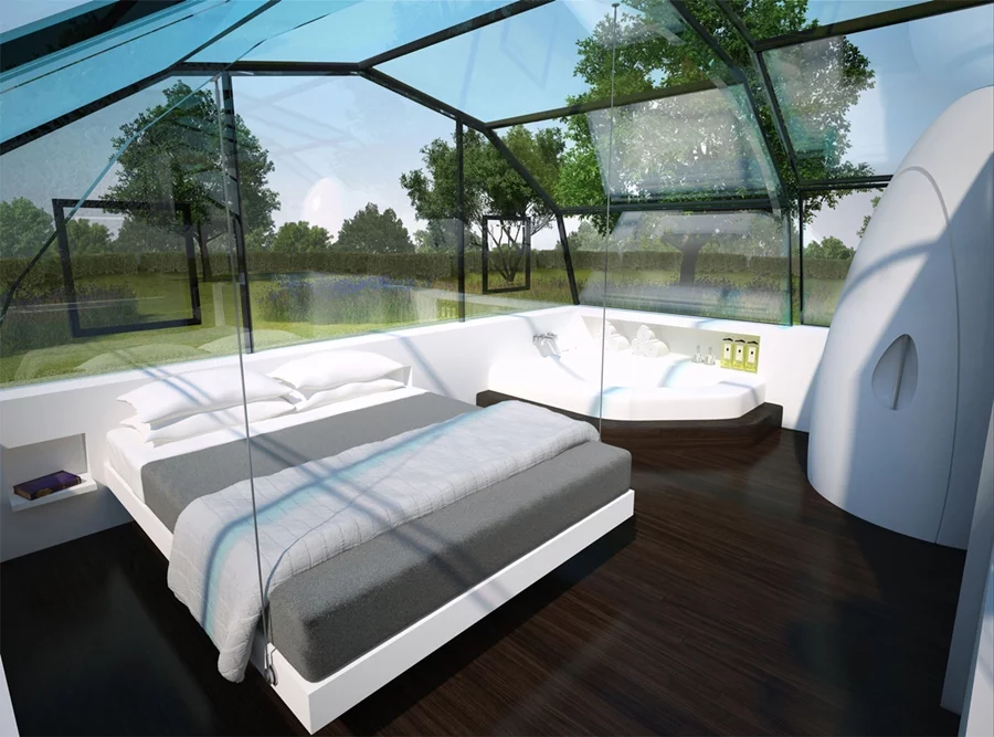 The Photon Space bedroom (Image: The Photon Project)