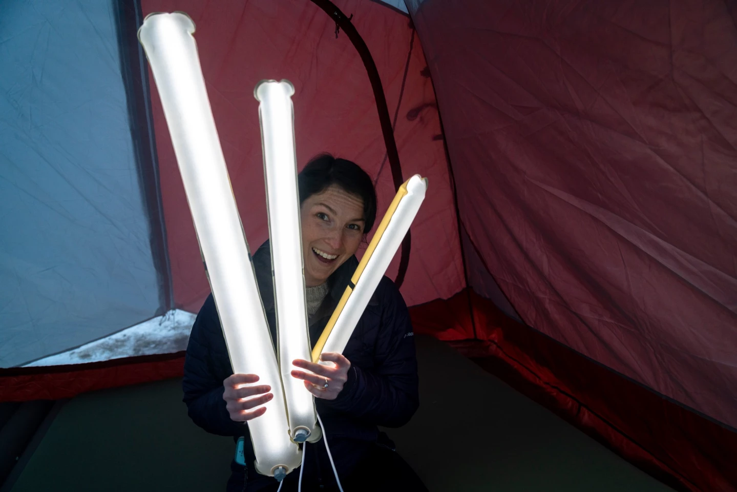 Klymit offers the Everglow in three sizes, and the larger two versions have the most features