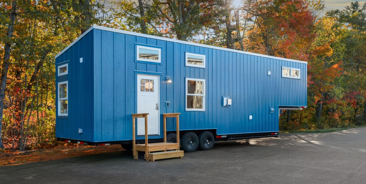 Beachcomber tiny house delivers apartment-style living on wheels