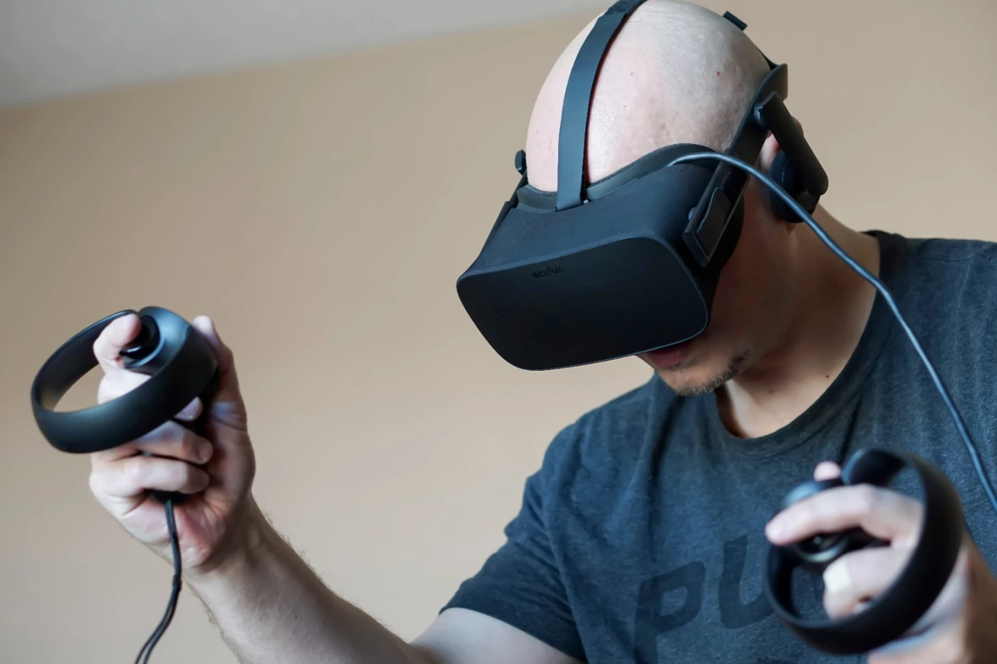 The result of adding Oculus Touch to the Rift? Highly immersive first-person experiences