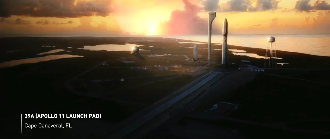 While the initial flights will depart from Cape Canaveral, Musk said SpaceX may eventually build another launch pad on the south coast of Texas