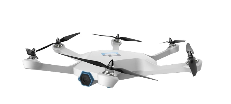 The CyPhy LVL 1 Drone bears six rotors rather than four, which the company says allows for steadier flight