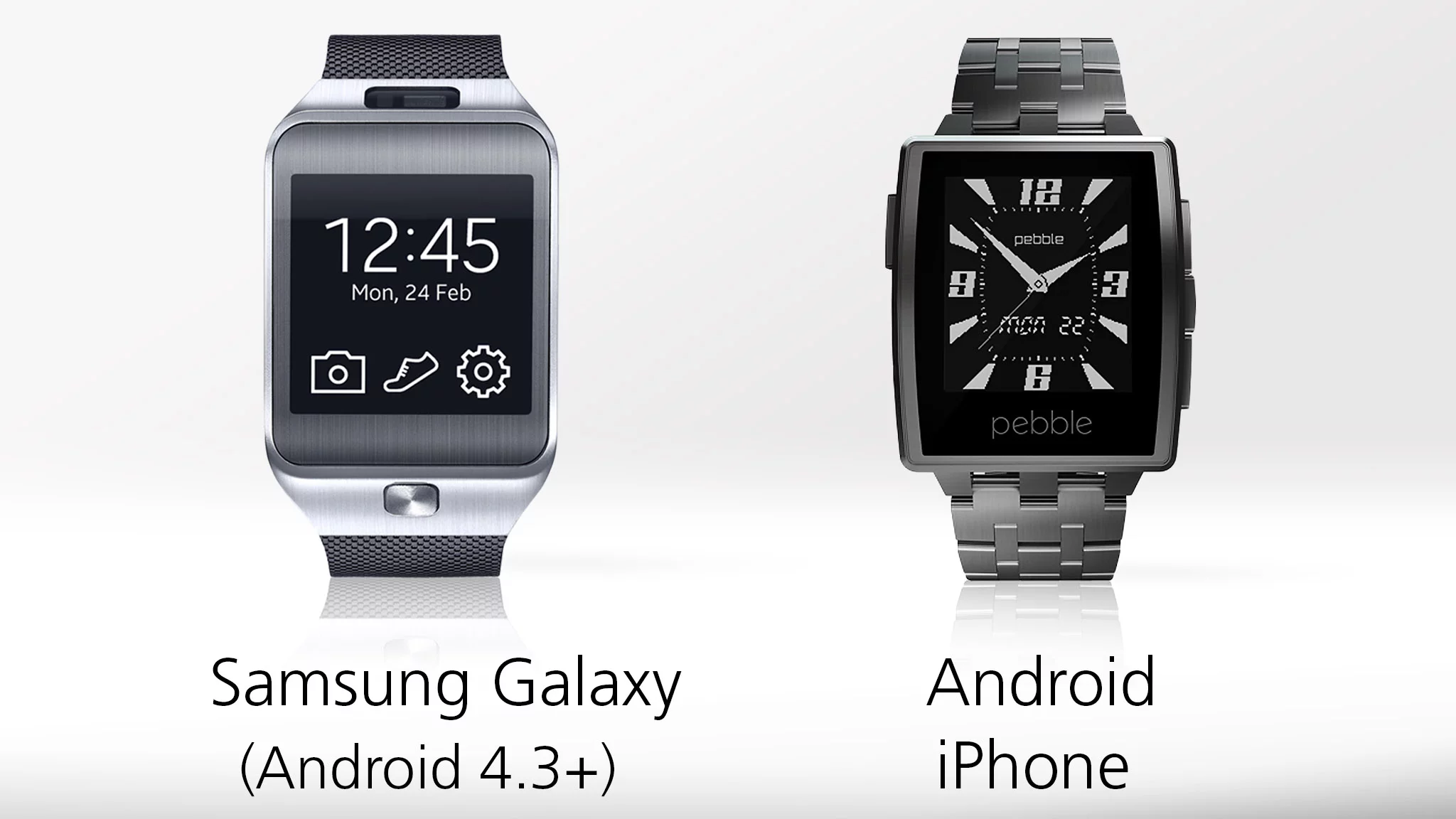 You'll need a compatible smartphone to get your money's worth from either watch