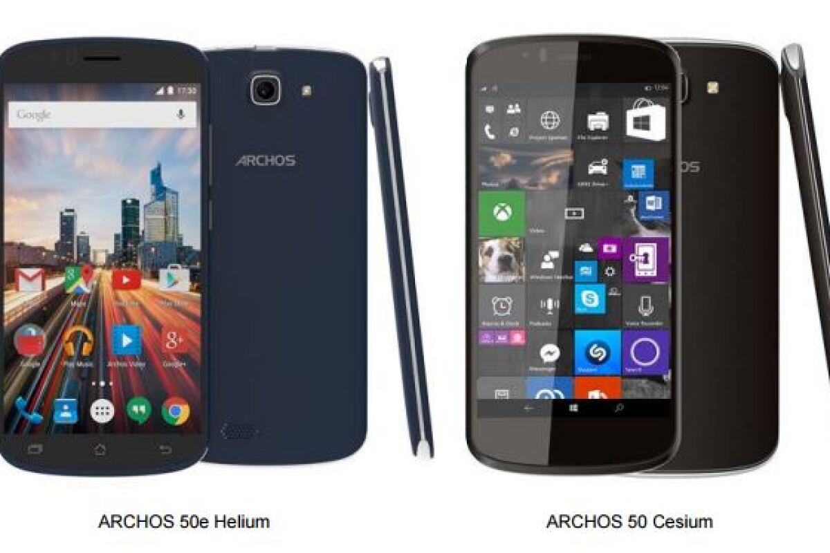 Archos unveils budget Windows 10 smartphone