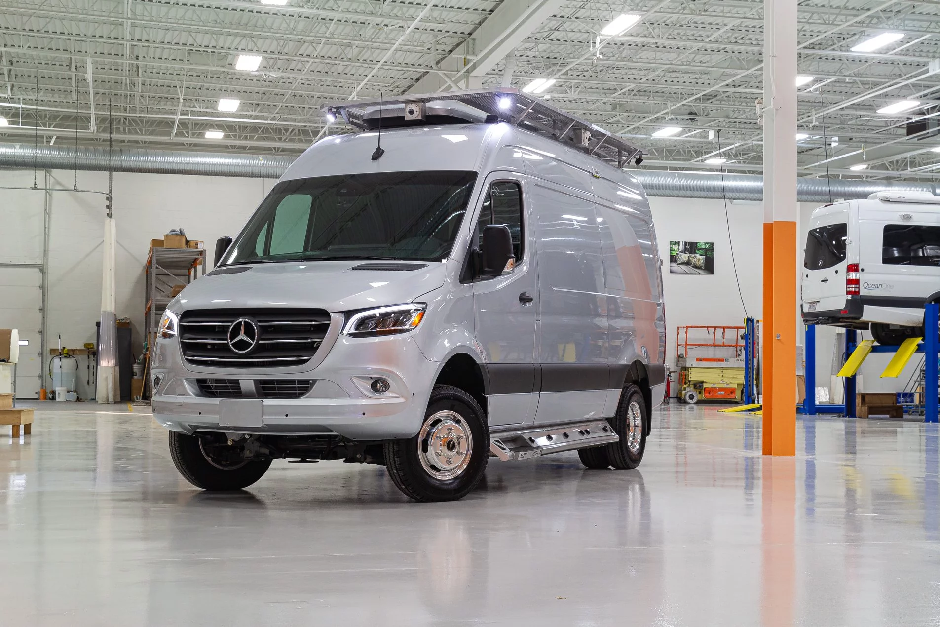 The Last Resort is based on a Mercedes Sprinter 4x4 144
