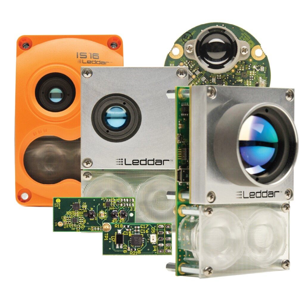 Leddar Smart Sensors, available in different formats to suit various applications