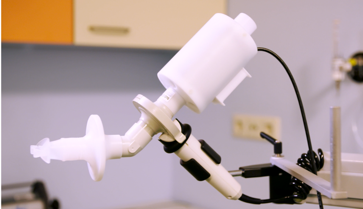 The SpiroNose system can accurately detect volatile organic compounds in a single breath sample