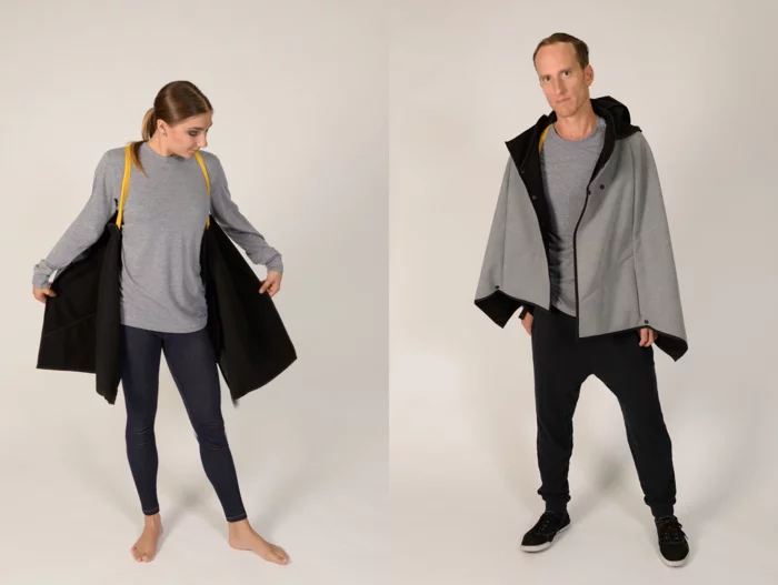 Mavari can be used as a casual piece of clothing whatever the weather