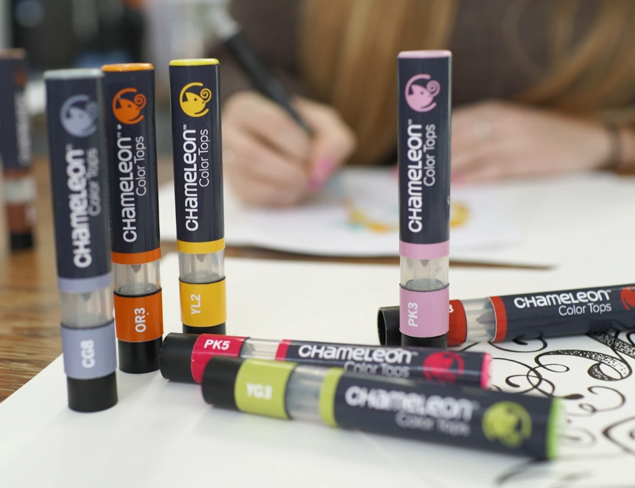 Chameleon Tops come in a variety of colors, and are refillable