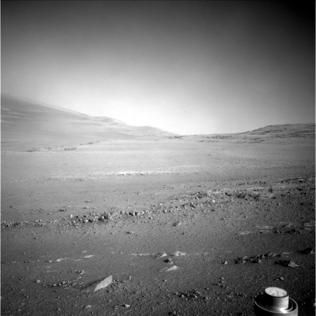 NavCam shot of Endeavour crater