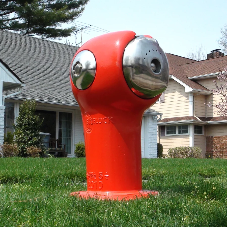 The Sigelock Spartan fire hydrant is the first design to challenge the traditional system in over 100 years