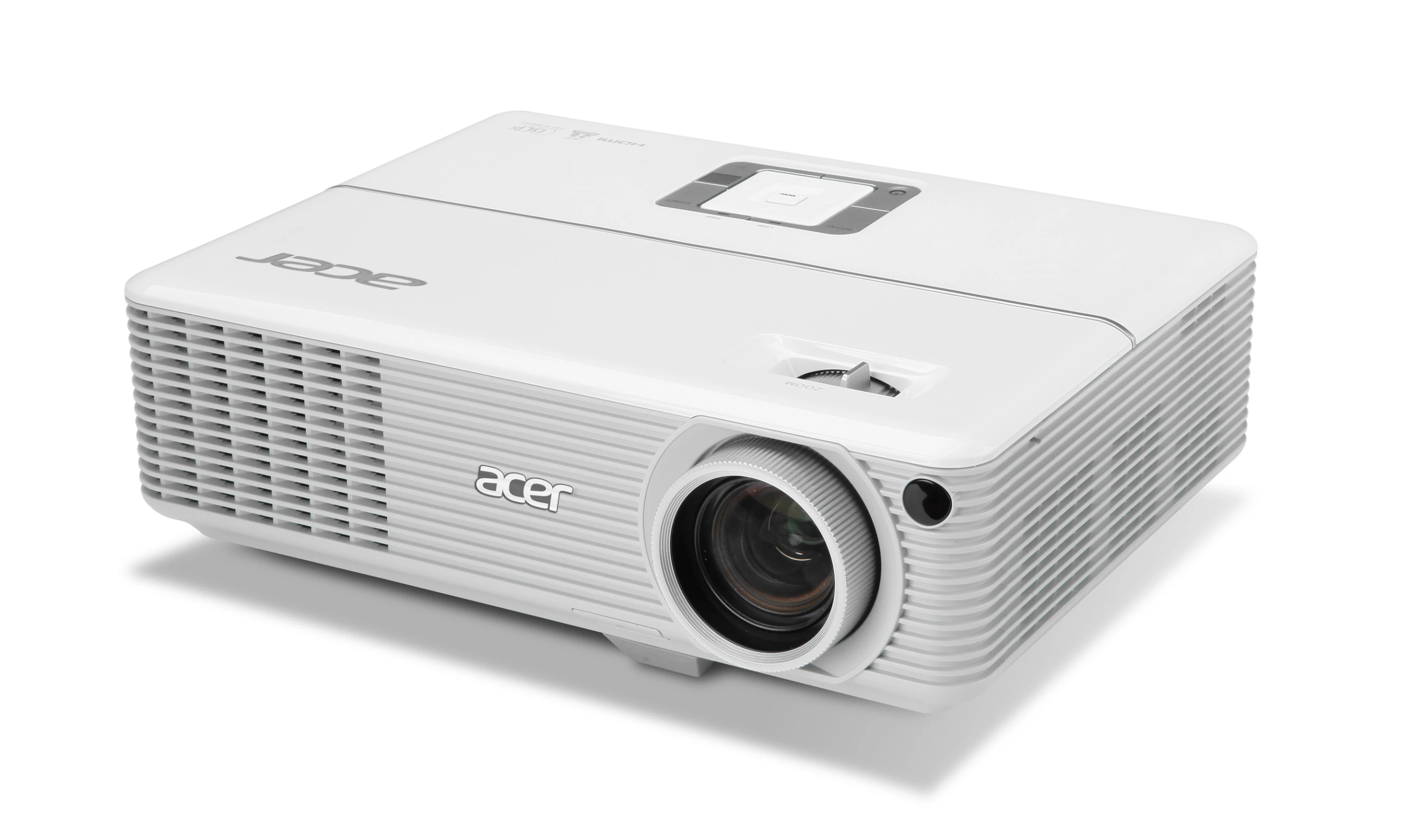 The Acer H6500 displays a 300-inch, 1080p projection at 24fps