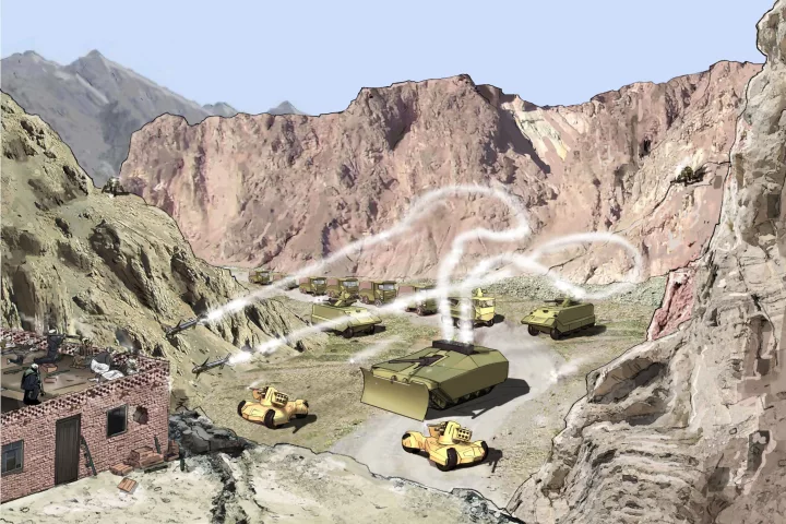 BAE Systems has presented the fruits of its Future Protected Vehicle program (FPV) to the U.K. Ministry of Defence