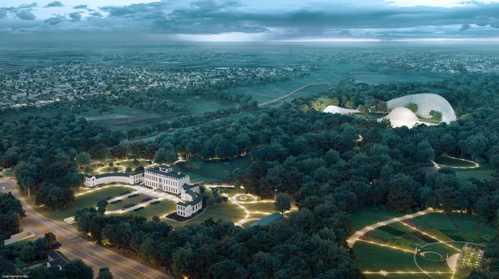 The Eden Soestdijk concept is inspired by the UK's Eden Project and is aimed at being a "paradise of sustainability"